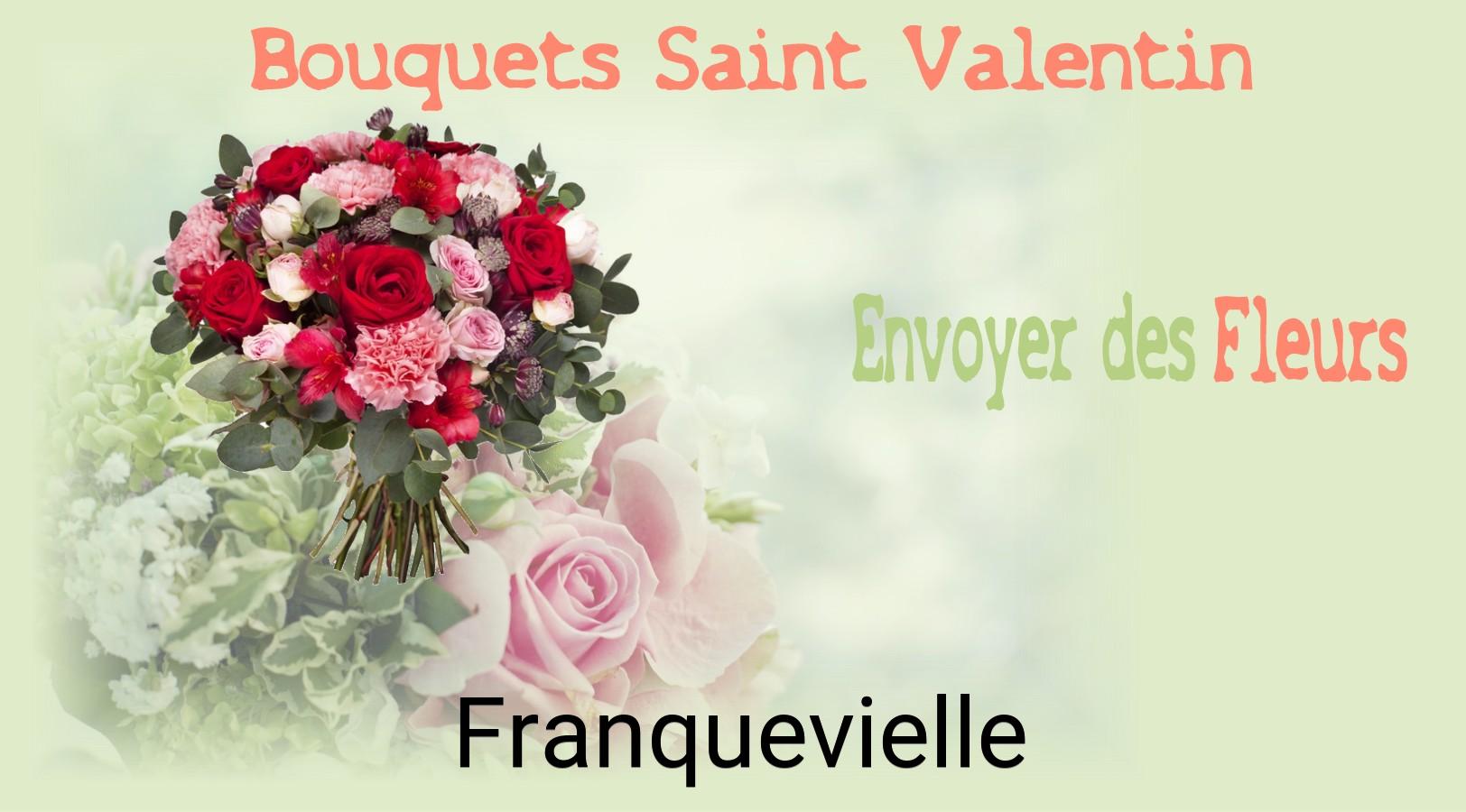 Roses de Saint-Valentin livrées à Franquevielle